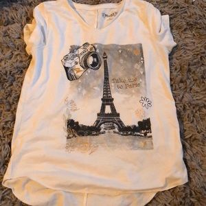 Girls Paris T-shirt